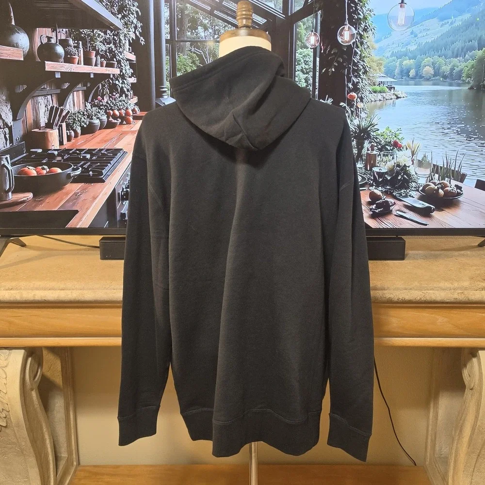 POLO RALPH LAUREN Mens XLT Black Hoodie Sweatshirt Kangaroo Pocket NWT! - $150